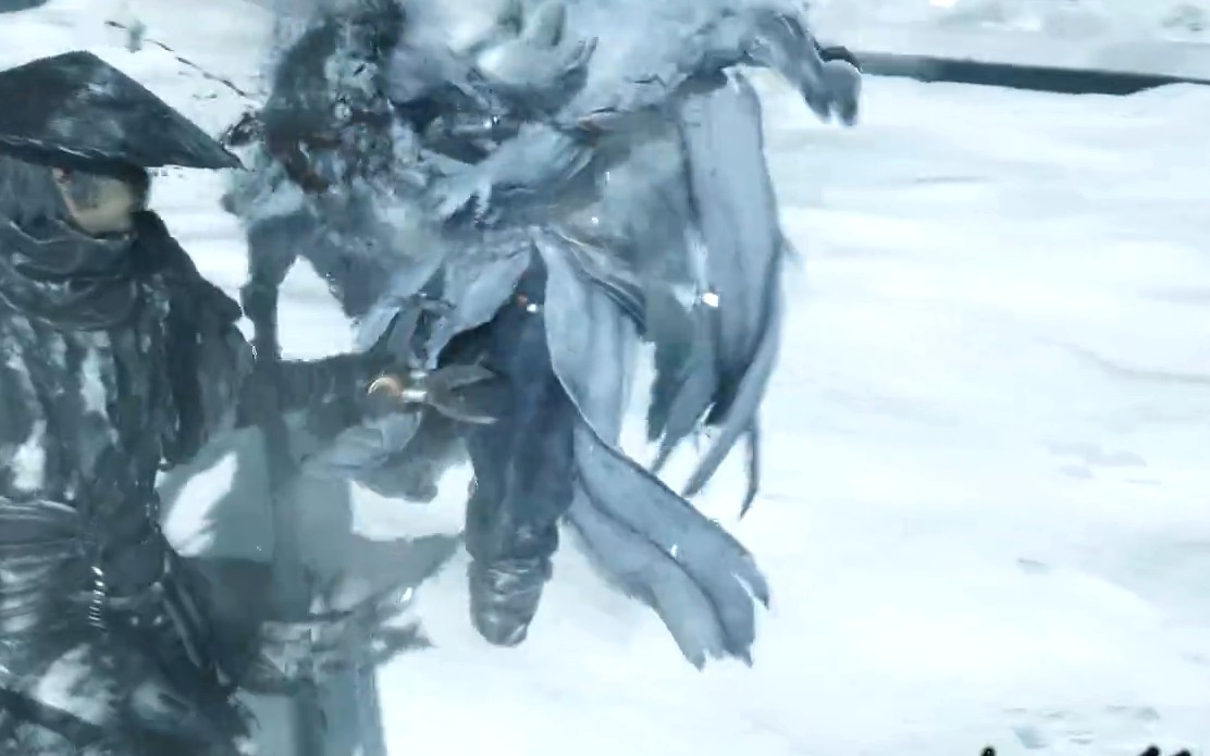 Blizzard Blademaster, boss fight in Phantom Blade Zero (official gameplay)